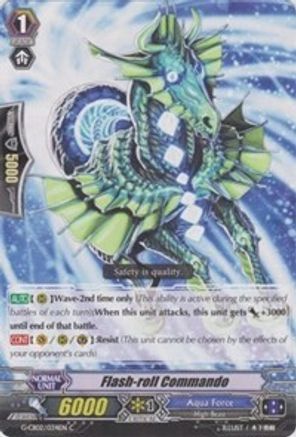 Flash-roll Commando (G-CB02/034EN) - G-CB02: Commander of the Incessant Waves