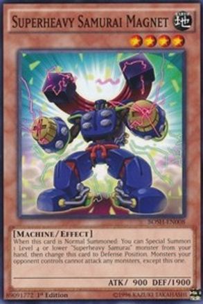 Superheavy Samurai Magnet (BOSH-EN008) - Breakers of Shadow 1st Edition