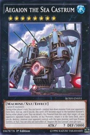 Aegaion the Sea Castrum (BOSH-EN055) - Breakers of Shadow 1st Edition