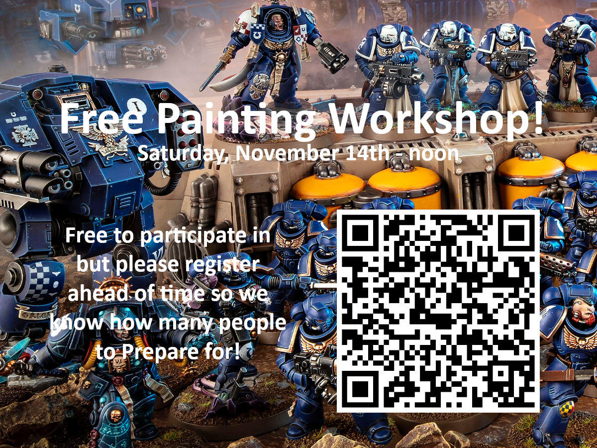 Painting Workshop - Saturday, November 14th - noon