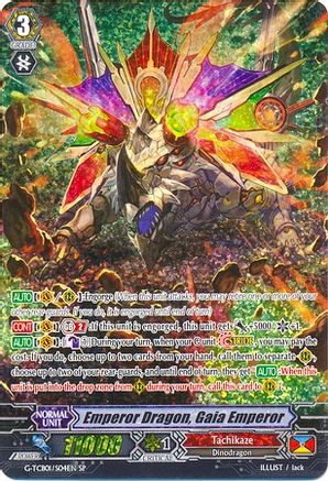 Emperor Dragon, Gaia Emperor (SP) (G-TCB01/S04EN) - G-TCB01: The RECKLESS RAMPAGE