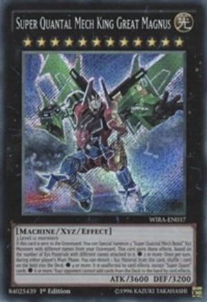 Super Quantal Mech King Great Magnus [WIRA - WIRA-EN037]