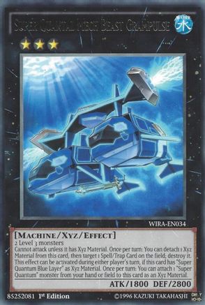 Super Quantal Mech Beast Grampulse (WIRA-EN034) - Wing Raiders 1st Edition