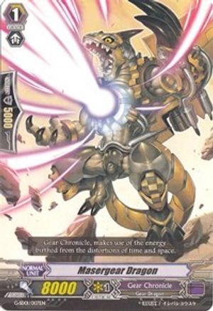 Masergear Dragon (G-SD01/007EN) - G-Start Deck 1: Odyssey of the Interspatial Dragon