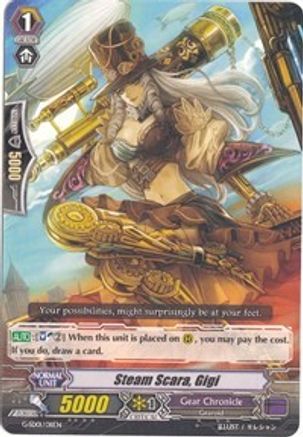 Steam Scara, Gigi (G-SD01/011EN) - G-Start Deck 1: Odyssey of the Interspatial Dragon
