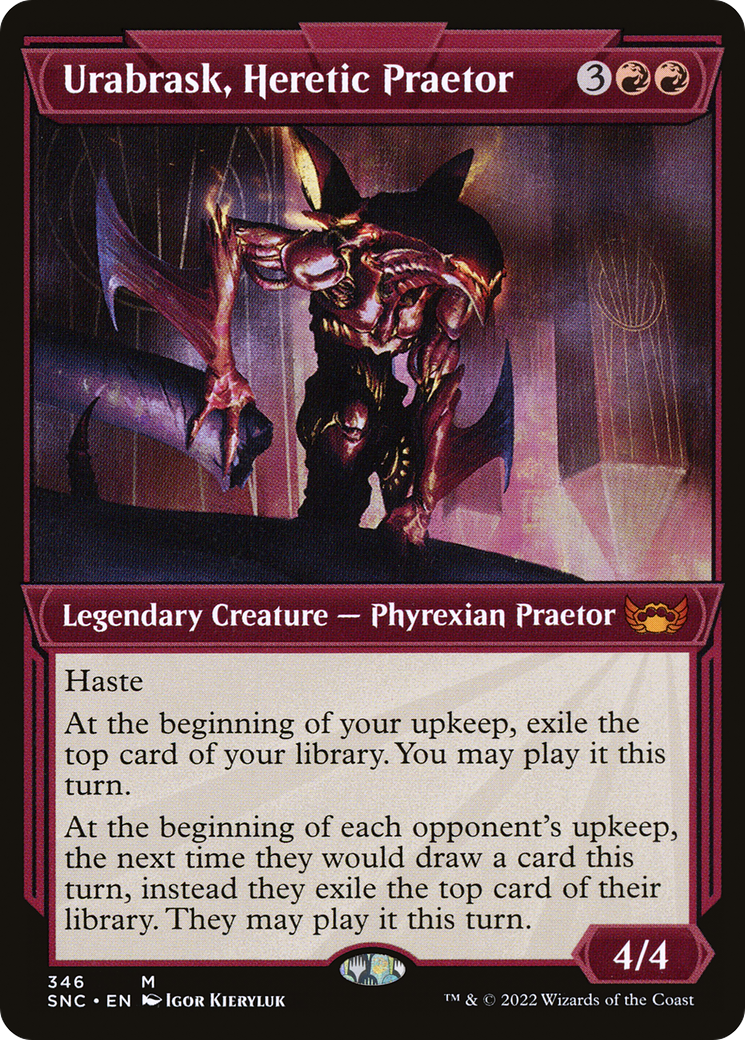 Urabrask, Heretic Praetor (Showcase) [SNC - 346]