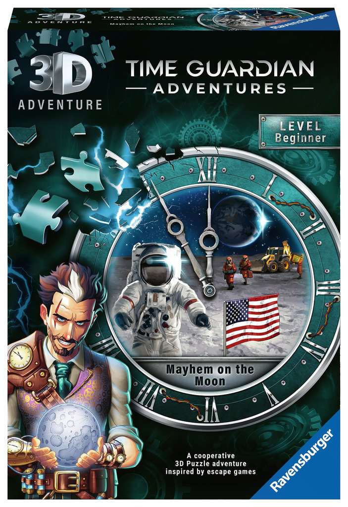 TIME GUARDIAN ADVENTURES: Mayhem on the Moon - Escape Room Game