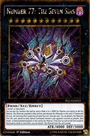 Number 77: The Seven Sins [PG3 - PGL3-EN011]