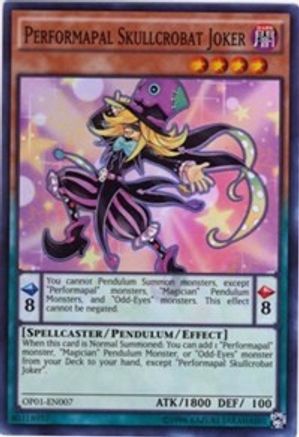 Performapal Skullcrobat Joker [OP01 - OP01-EN007]