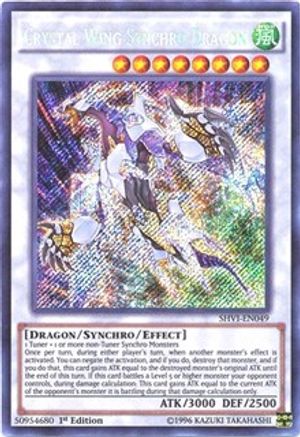 Crystal Wing Synchro Dragon [SHVI - SHVI-EN049]