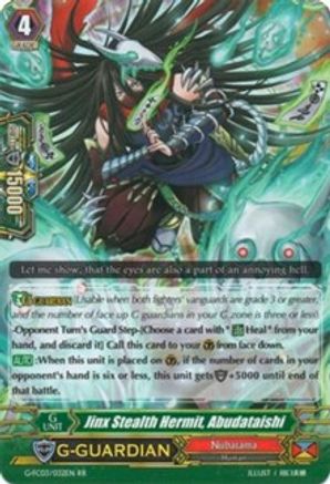 Jinx Stealth Hermit, Abudataishi (G-FC03/032EN) - Fighter's Collection 2016