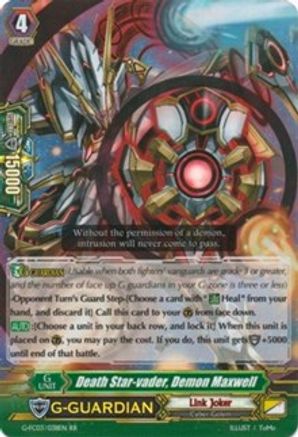 Death Star-vader, Demon Maxwell [G-FC03 - G-FC03/038EN]