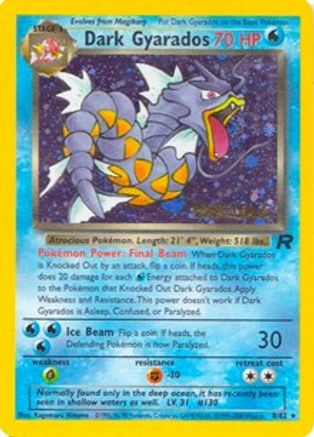 Dark Gyarados (Prerelease) [PR - 08/82]