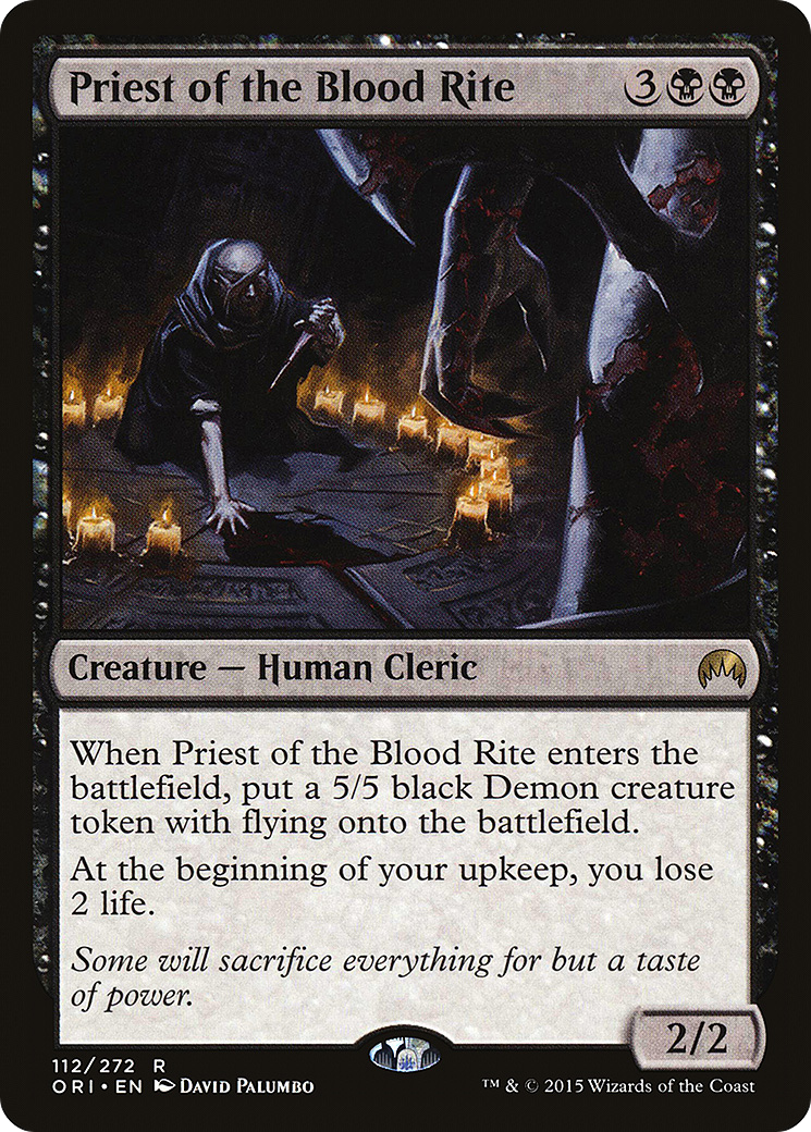 Priest of the Blood Rite [ORI - 112]