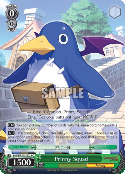 Prinny Squad [DG/EN-S03 - DG/EN-S03-E075 C]
