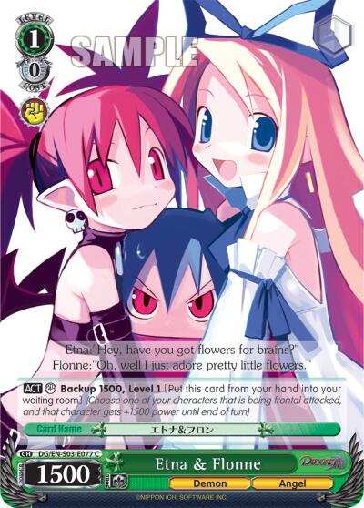 Etna & Flonne [DG/EN-S03 - DG/EN-S03-E077 C]