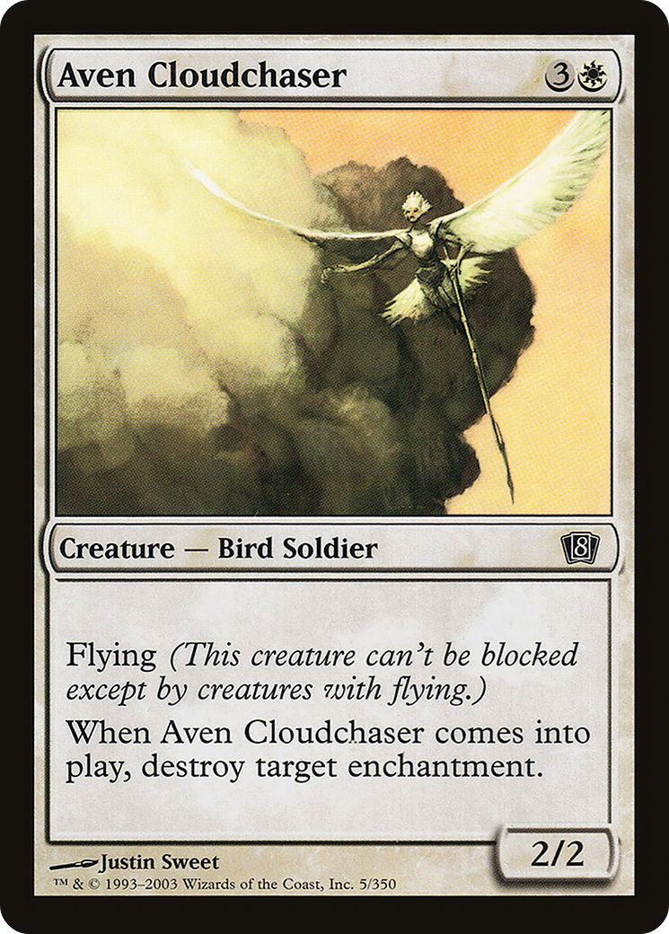 Aven Cloudchaser (8ED-005) - 8th Edition