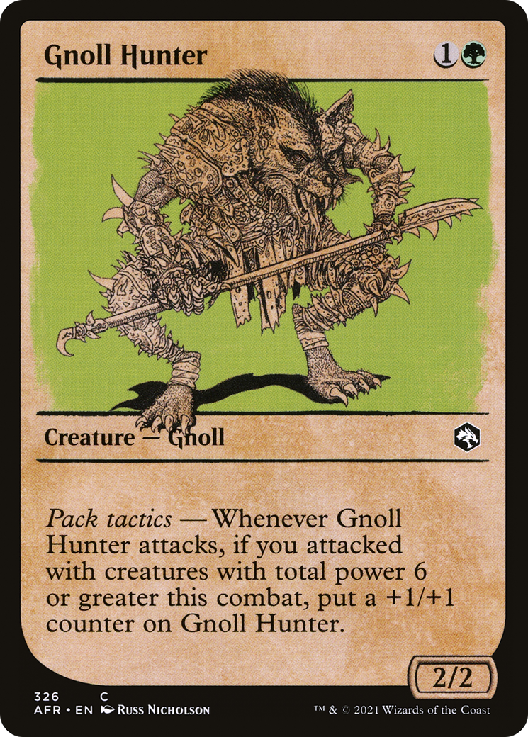 Gnoll Hunter (Showcase) [AFR - 326]