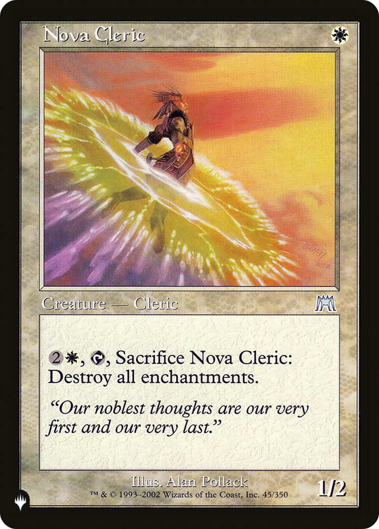 Nova Cleric [LIST - 45/350]
