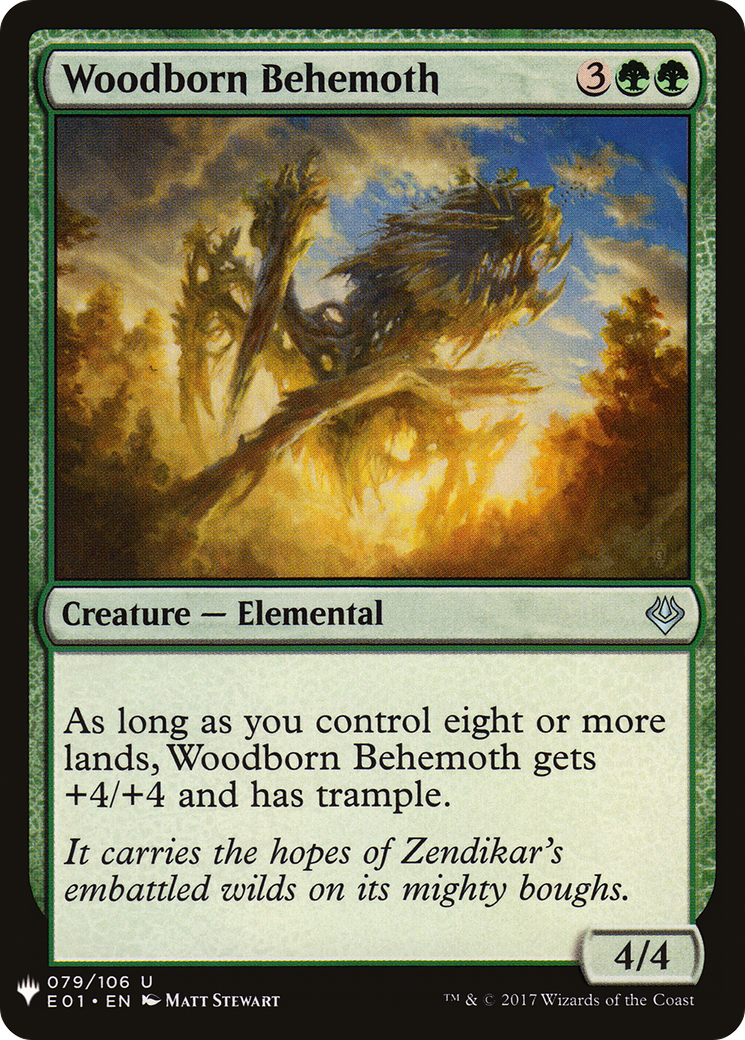 Woodborn Behemoth [LIST - 79]