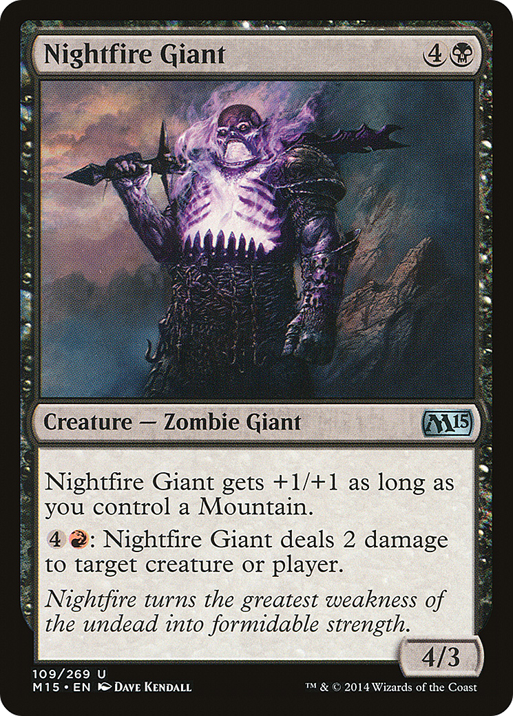 Nightfire Giant [M15 - 109]