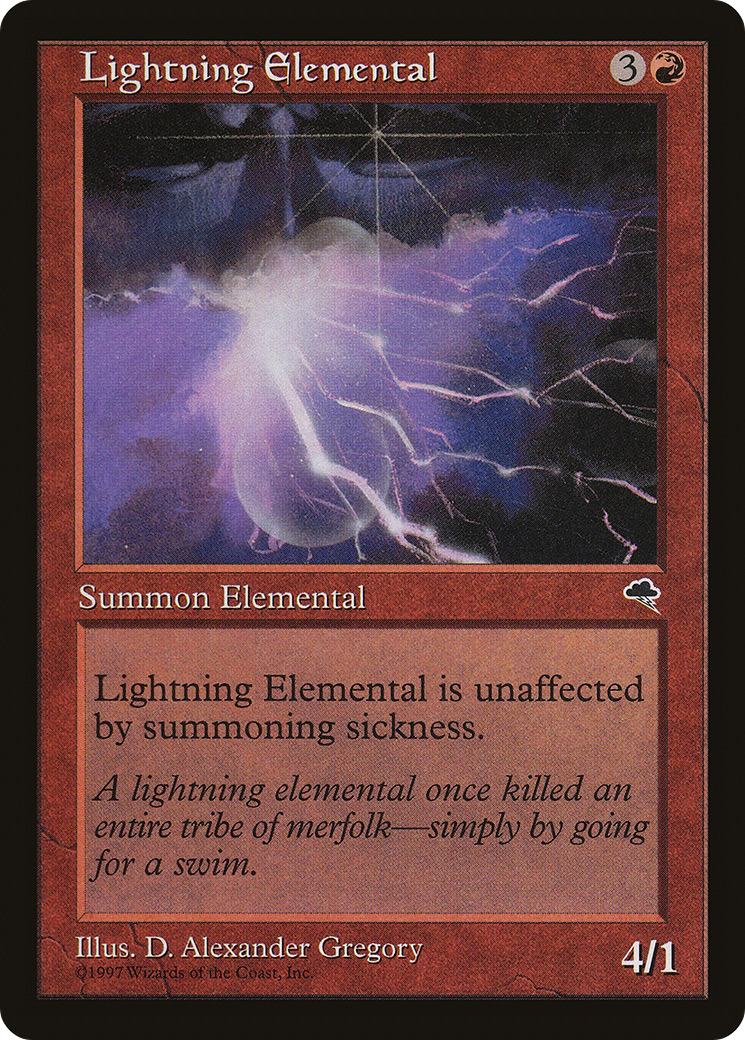 Lightning Elemental [TMP - 186]