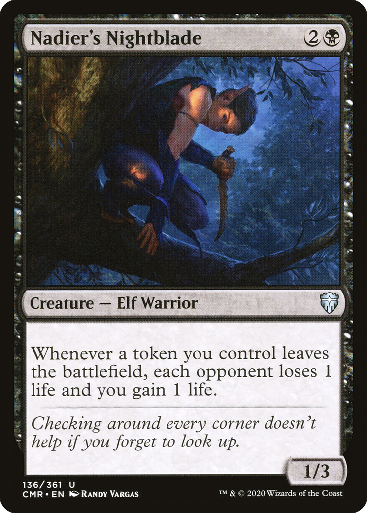Nadier's Nightblade [CMR - 136]