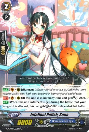 Intellect Polish, Sena (G-CB03/033EN) - G-CB03: Blessing of Divas