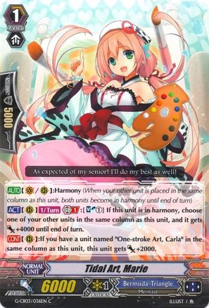 Tidal Art, Marie (G-CB03/036EN) - G-CB03: Blessing of Divas