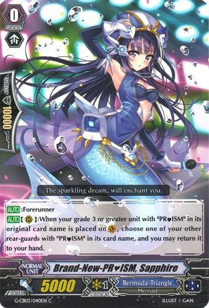 Brand-New-PRISM, Sapphire (G-CB03/040EN) - G-CB03: Blessing of Divas