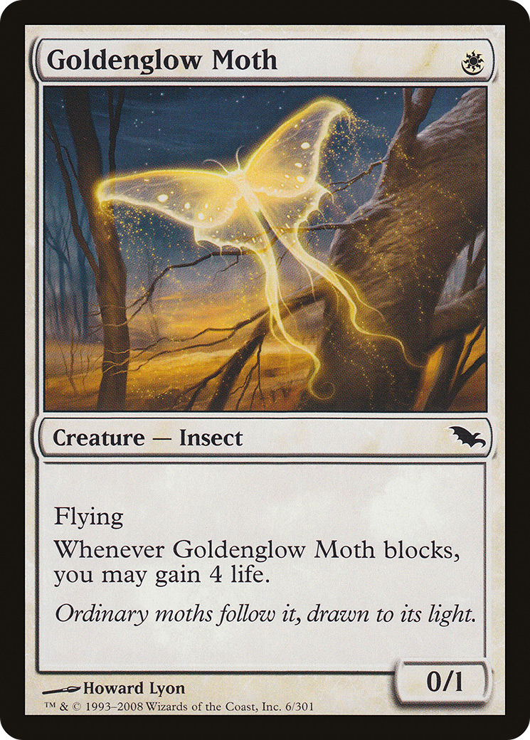 Goldenglow Moth [SHM - 6]