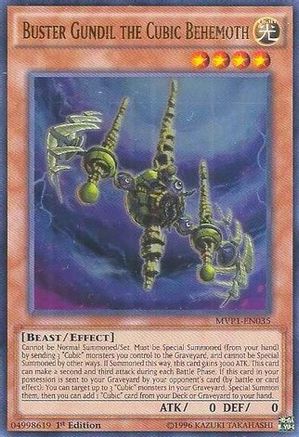 Buster Gundil the Cubic Behemoth [MVP1 - MVP1-EN035]