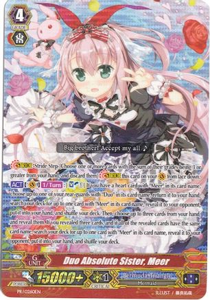 Duo Absolute Sister, Meer [PR - PR/0260EN]