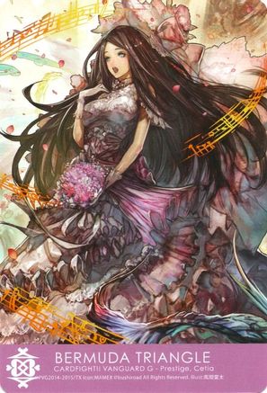 Bermuda Triangle - Prestige, Cetia (G-CB03/C06EN) - Clan Cards