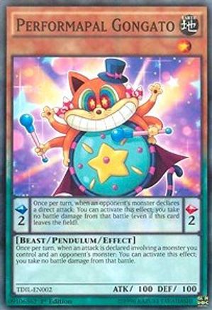 Performapal Gongato (TDIL-EN002) - The Dark Illusion 1st Edition