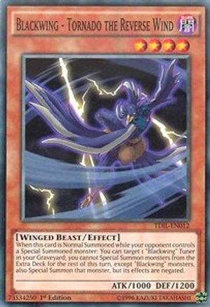 Blackwing - Tornado the Reverse Wind (TDIL-EN012) - The Dark Illusion 1st Edition