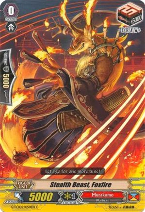 Stealth Beast, Foxfire (G-TCB02/050EN) - G-TCB02: The GENIUS STRATEGY