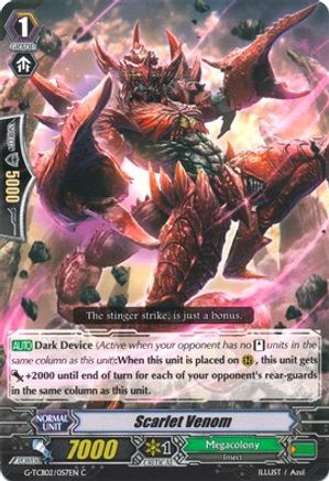 Scarlet Venom (G-TCB02/057EN) - G-TCB02: The GENIUS STRATEGY