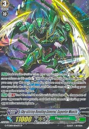 Sky-slicing Rending General, Superior Mantis (SP) (G-TCB02/S04EN) - G-TCB02: The GENIUS STRATEGY