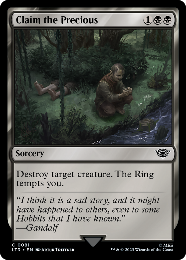 Claim the Precious [LTR - 81]