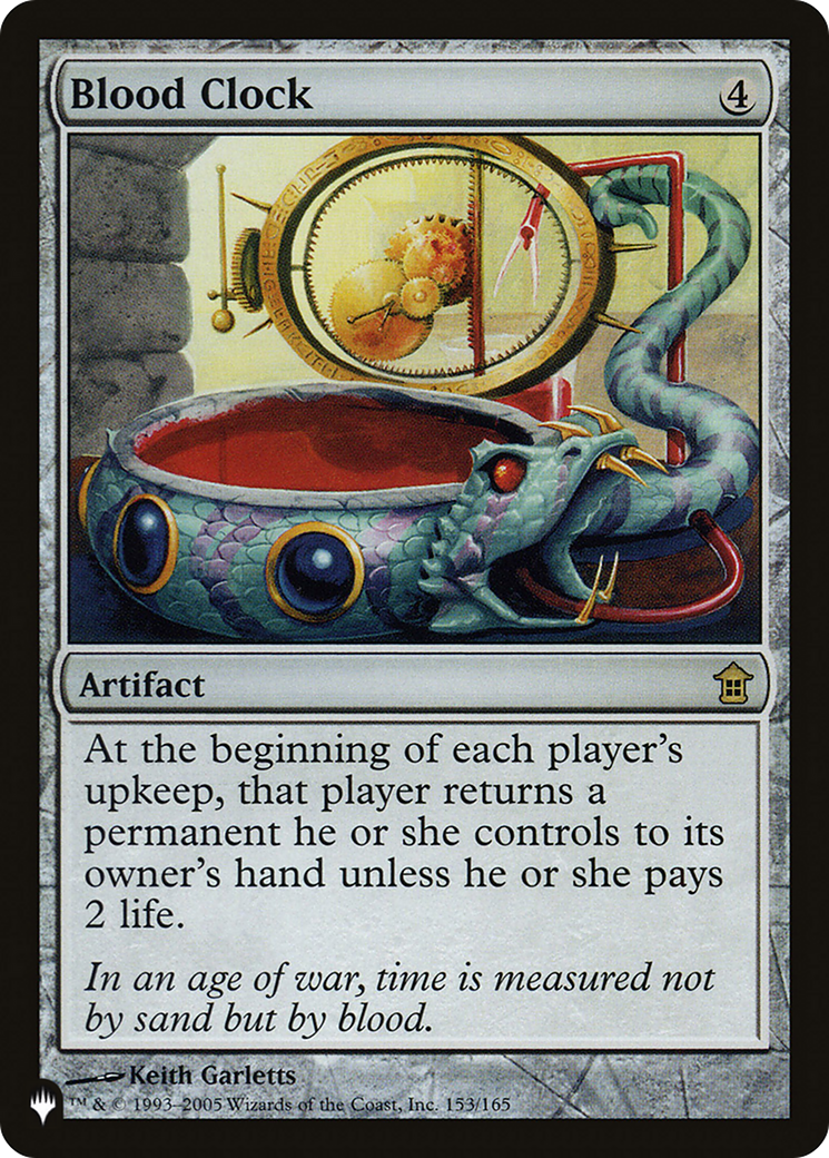 Blood Clock [LIST - 153/165]