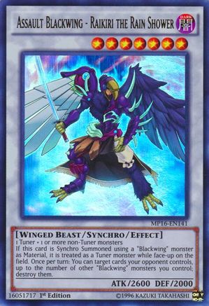 Assault Blackwing - Raikiri the Rain Shower [MP16 - MP16-EN141]