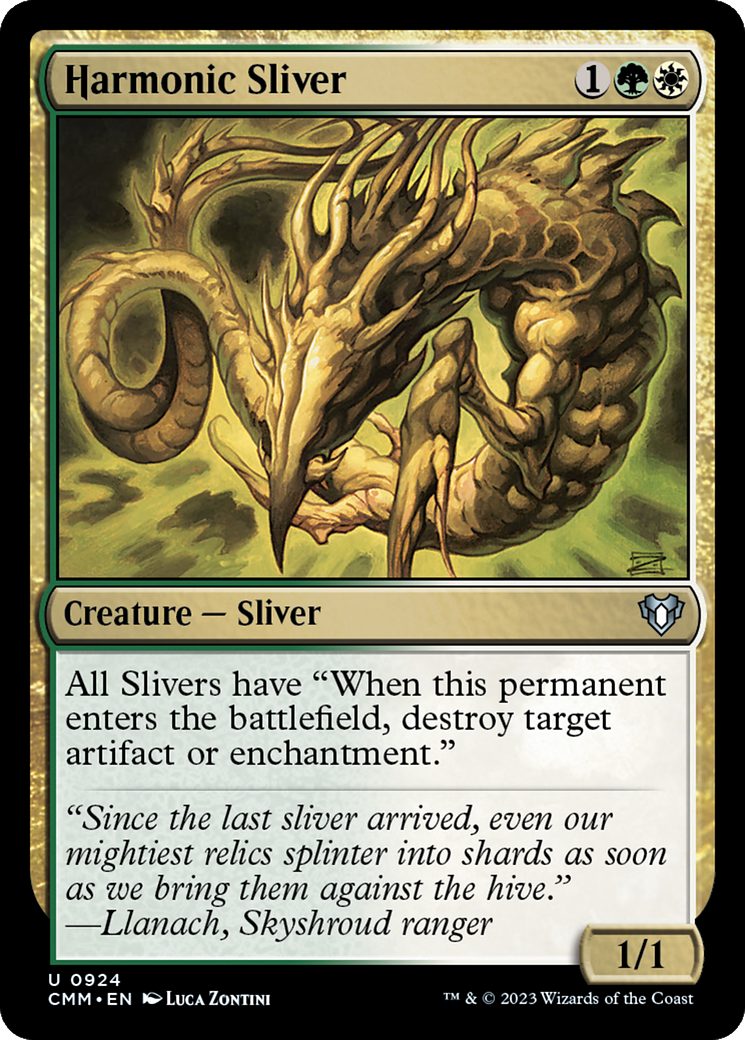 Harmonic Sliver [CMM - 924]