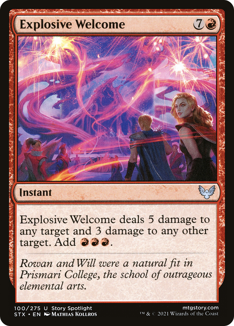 Explosive Welcome [STX - 100]