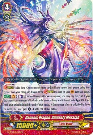 Genesis Dragon, Amnesty Messiah [G-BT08 - G-BT08/Re:01EN]