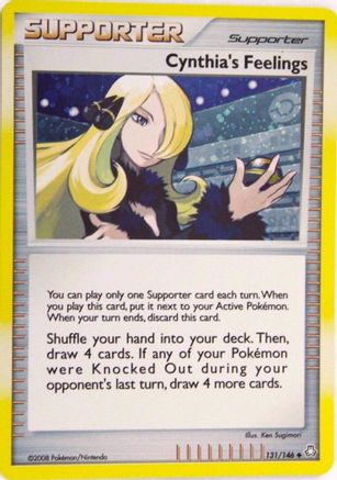 Cynthia's Feelings - 131/146 (Cosmos Holofoil) [MCAP - 131/146]