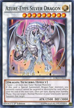 Azure-Eyes Silver Dragon [LDK2 - LDK2-ENK39]