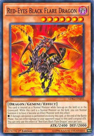 Red-Eyes Black Flare Dragon [LDK2 - LDK2-ENJ02]