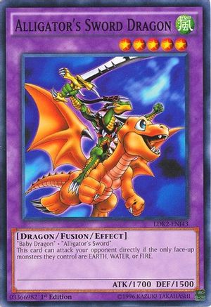 Alligator's Sword Dragon [LDK2 - LDK2-ENJ43]