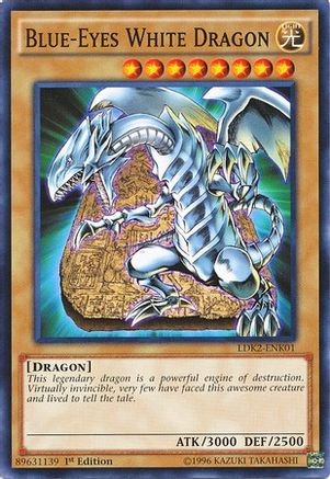 Blue-Eyes White Dragon (Version 4) [LDK2 - LDK2-ENK01]